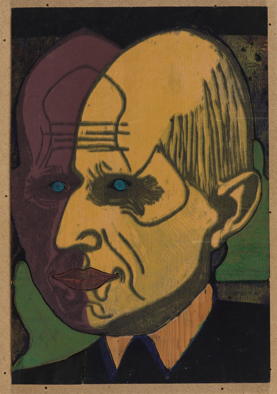 Jefe: Dr. Bauer, Farbstock II de Ernst Ludwig Kirchner