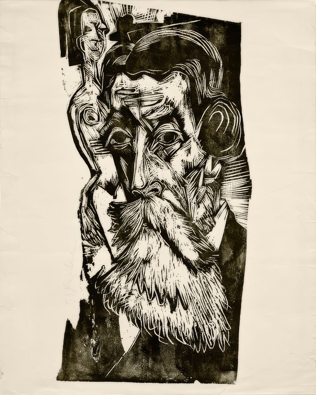 Cabeza de Ludwig Schames de Ernst Ludwig Kirchner