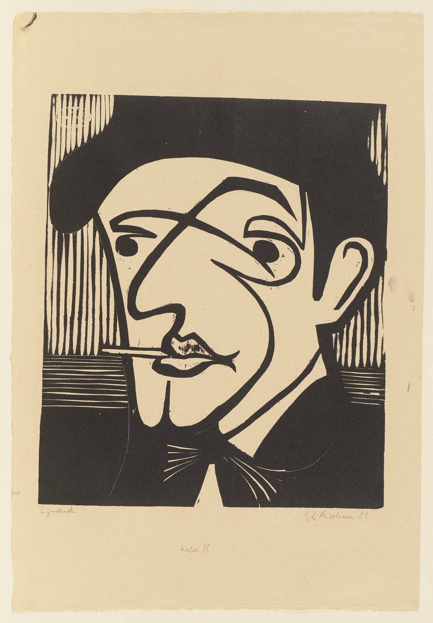Pintor M. de Ernst Ludwig Kirchner