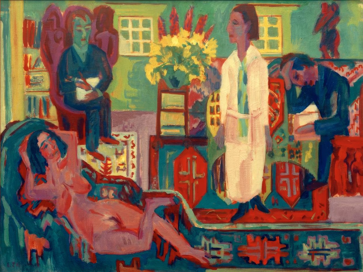 Bohemia moderna de Ernst Ludwig Kirchner