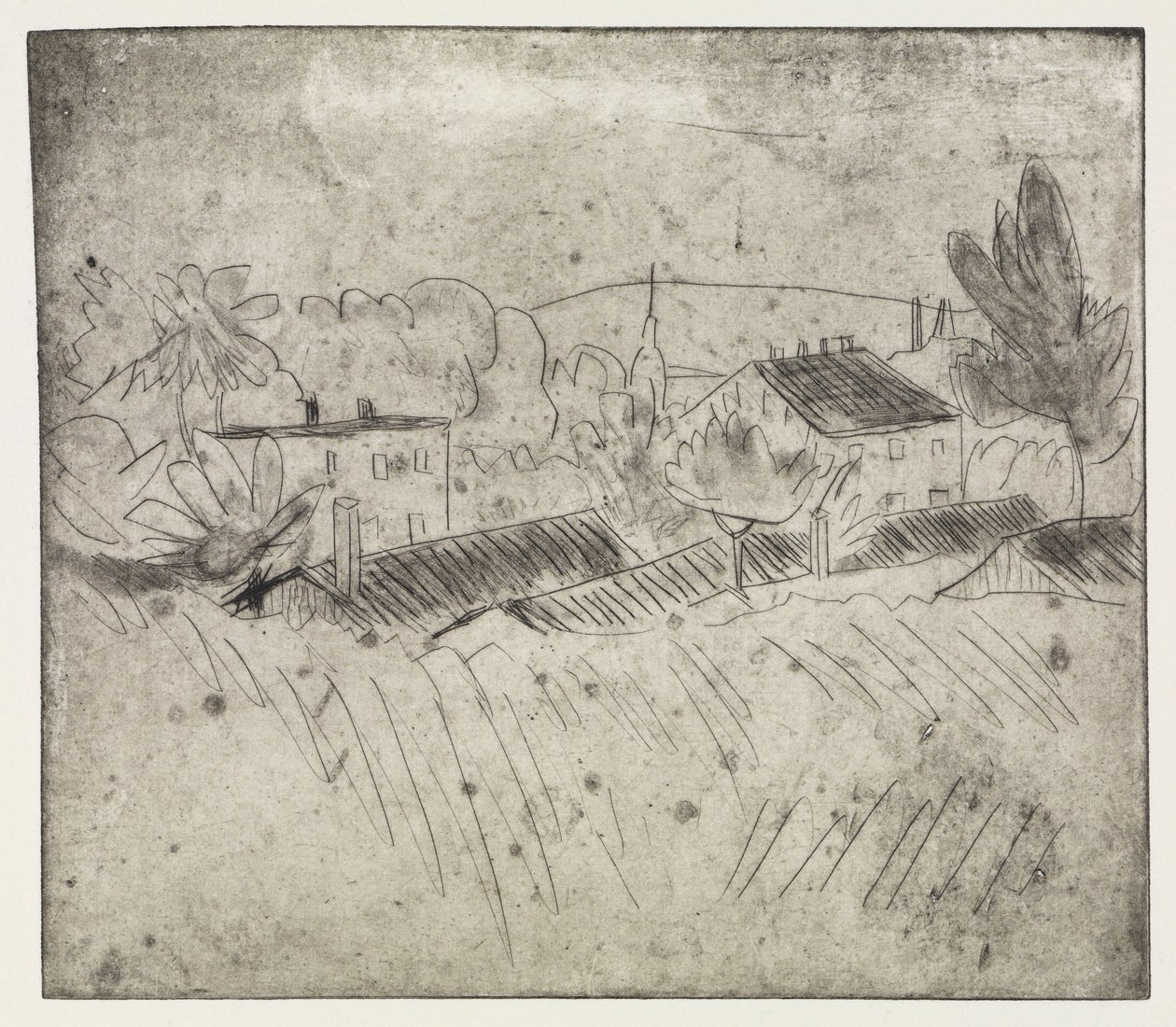 Bañistas de Moritzburg, mujer en una hamaca — A orillas del lago/campo de espigas y vivero, Golberode de Ernst Ludwig Kirchner