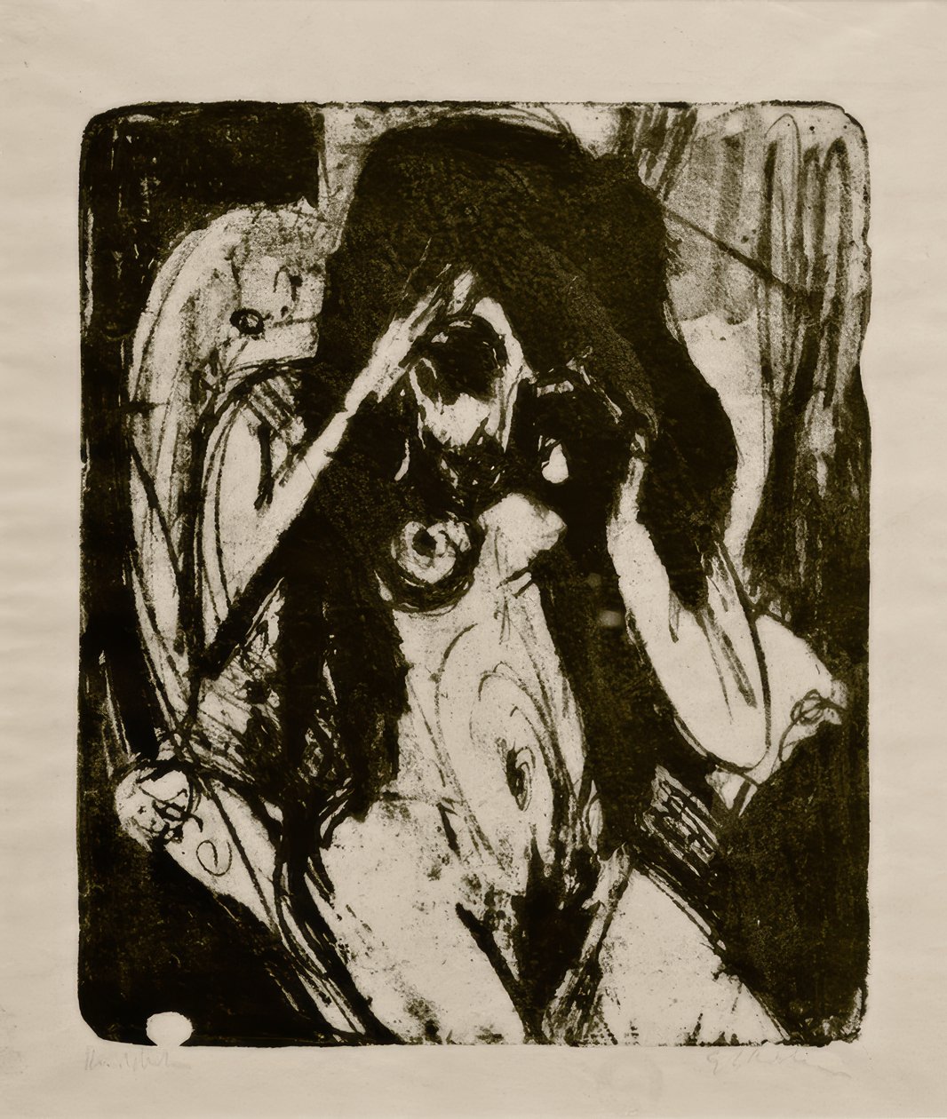 Mujer Desnuda en el Sillón de Ernst Ludwig Kirchner