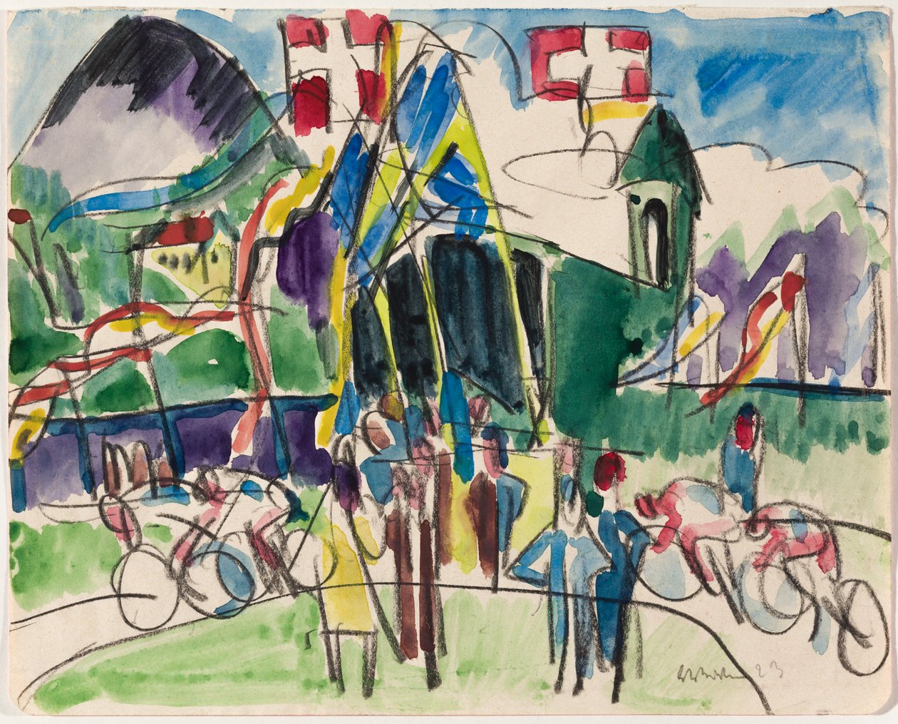 Carreras ciclistas de Ernst Ludwig Kirchner