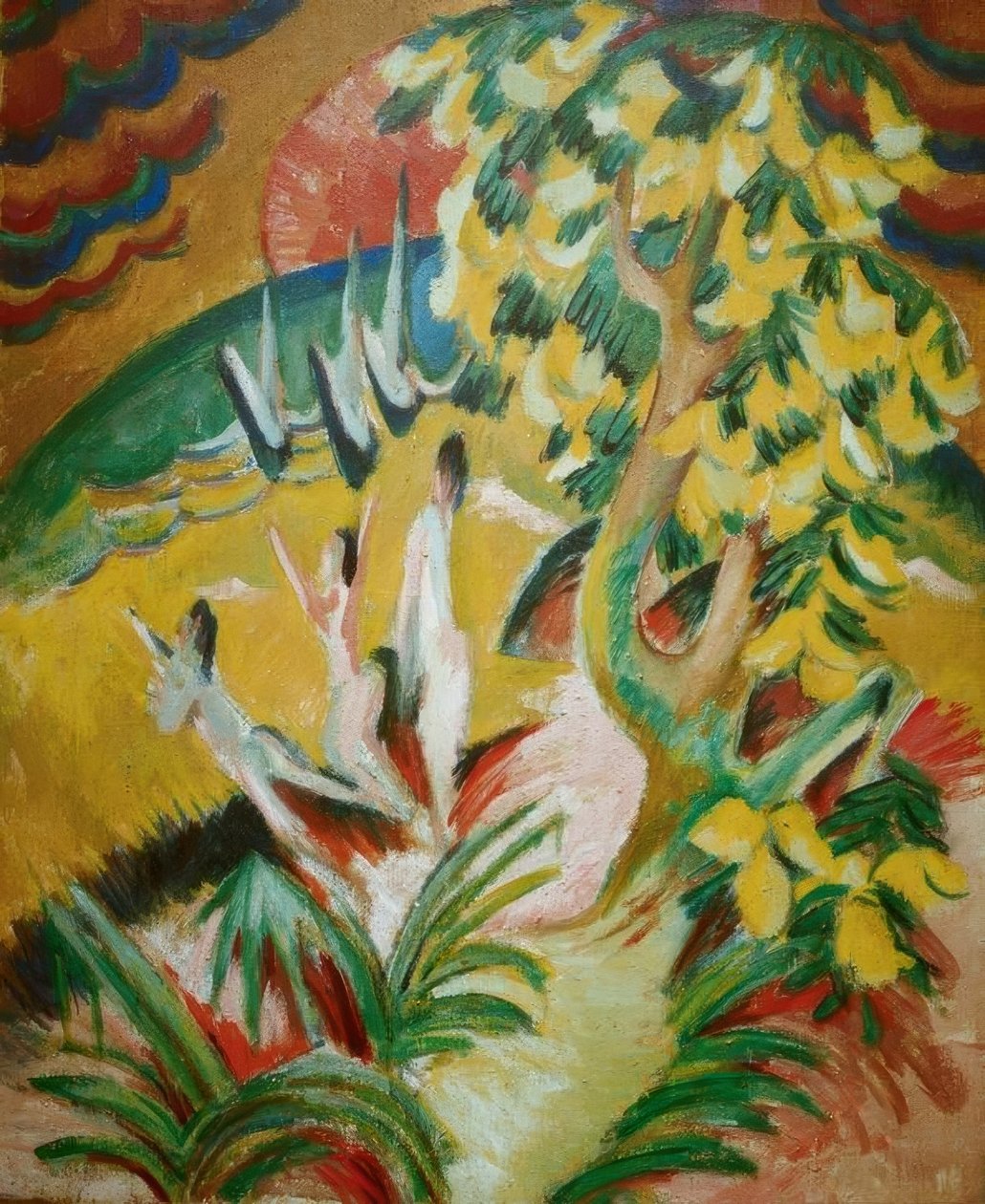 Bahía redonda de Ernst Ludwig Kirchner