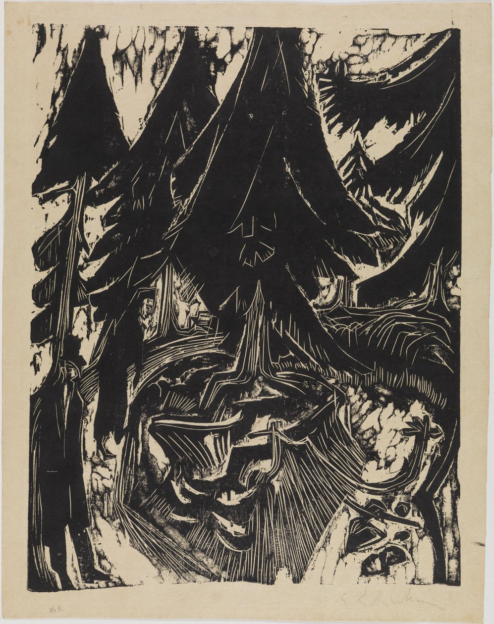 Paseo por el sanatorio de Ernst Ludwig Kirchner