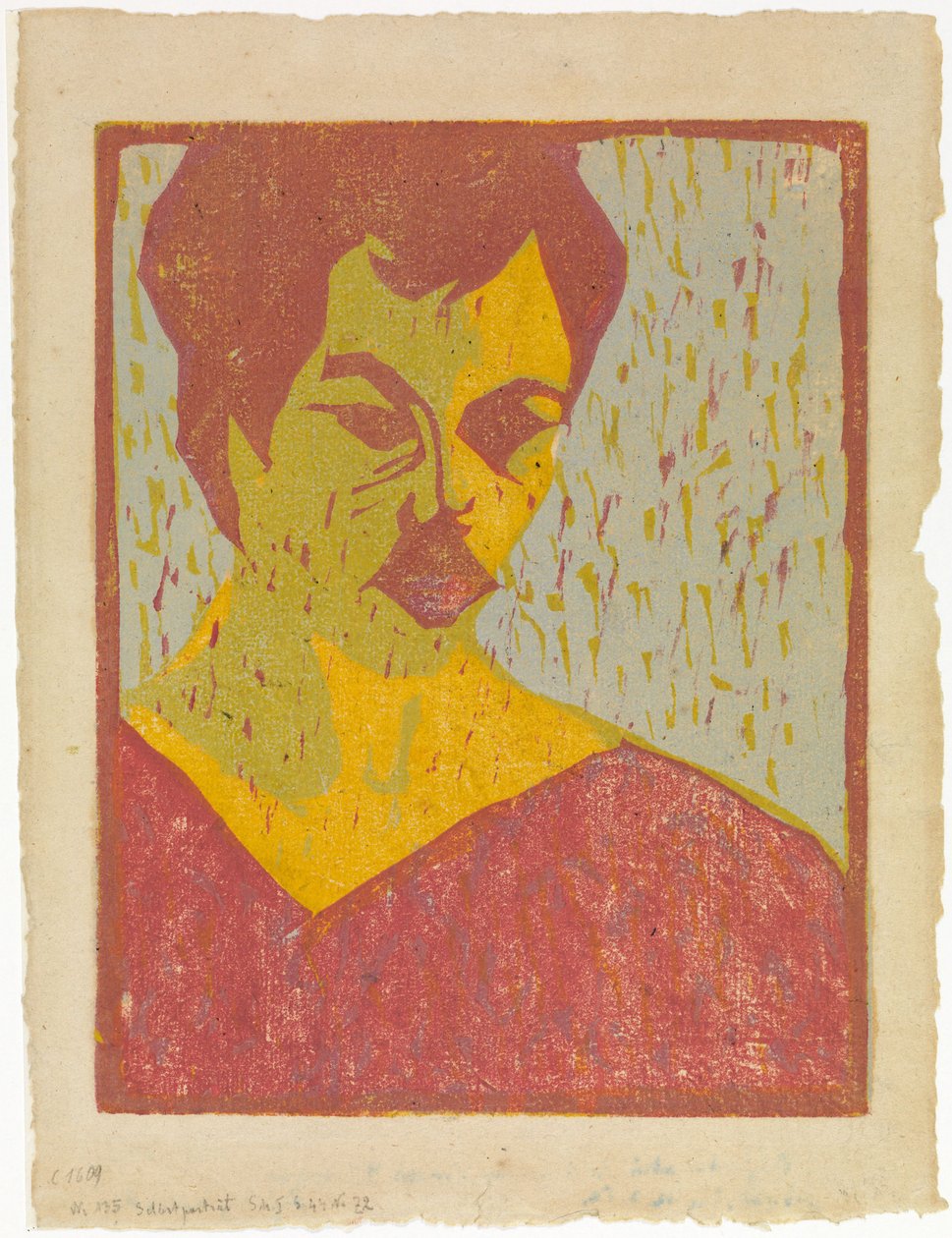 Autorretrato de Ernst Ludwig Kirchner