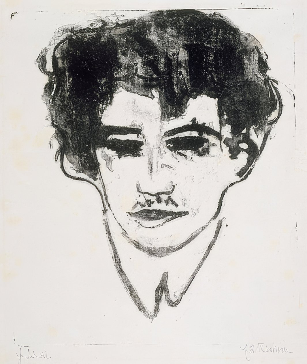 Autorretrato de Ernst Ludwig Kirchner