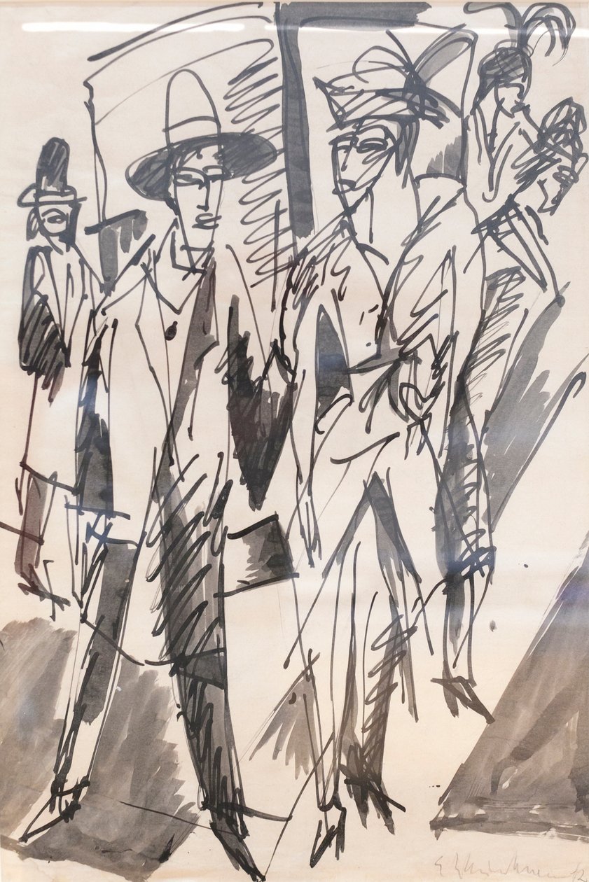 Estrellas de la carretera de Ernst Ludwig Kirchner