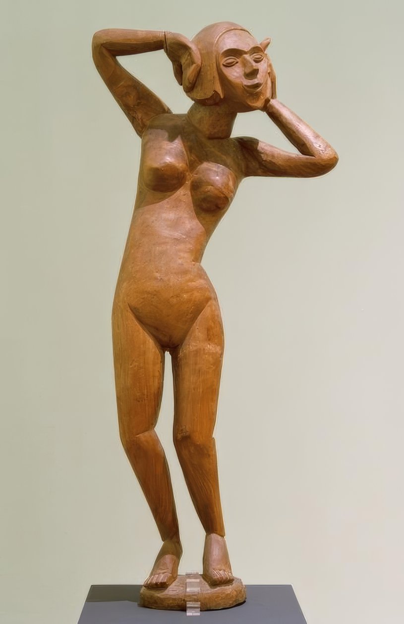 Bailarina (Bailarina Gerda; Bailando) de Ernst Ludwig Kirchner