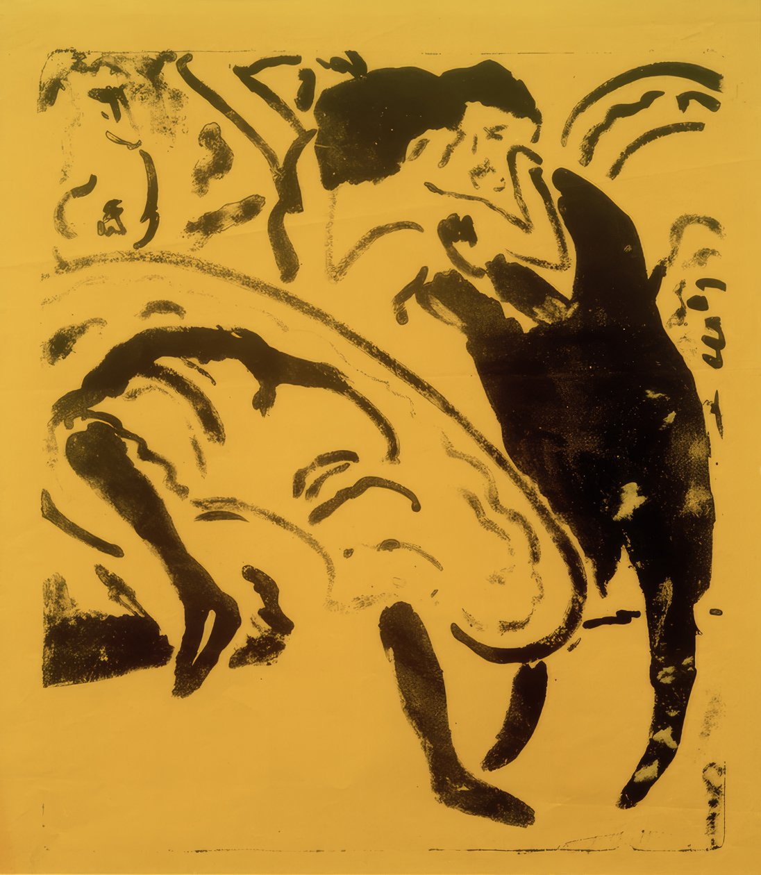 Pareja de baile de Ernst Ludwig Kirchner