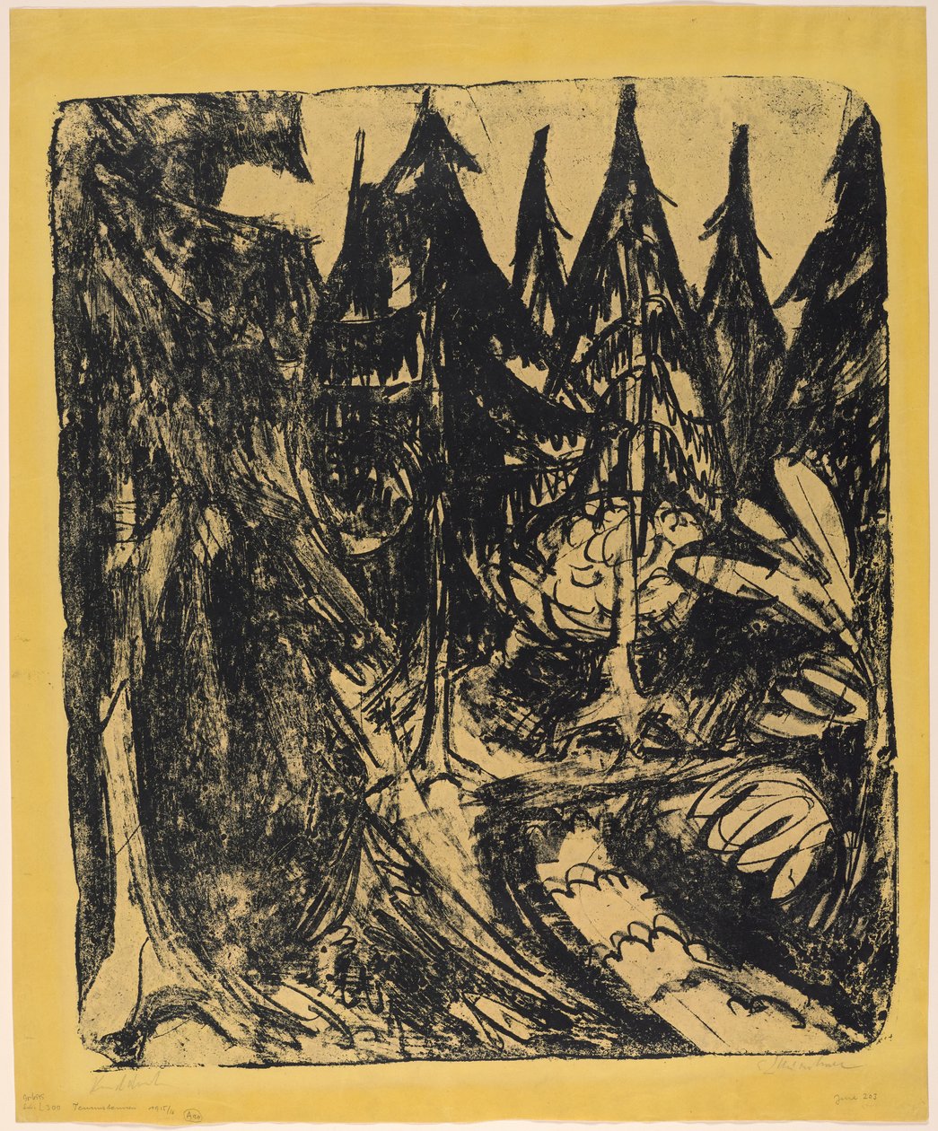 Taunustannen de Ernst Ludwig Kirchner
