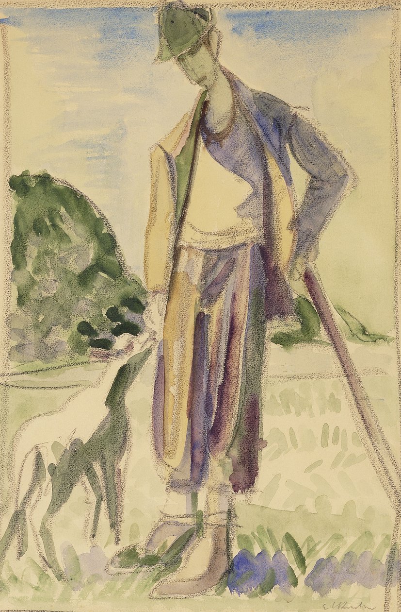 El pastor de Ernst Ludwig Kirchner