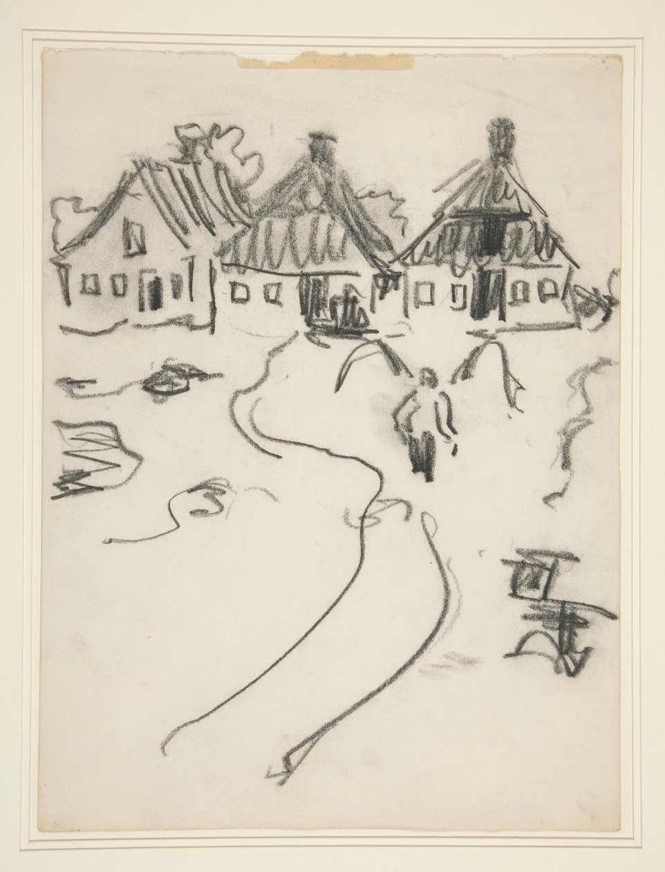 tres casas de Ernst Ludwig Kirchner