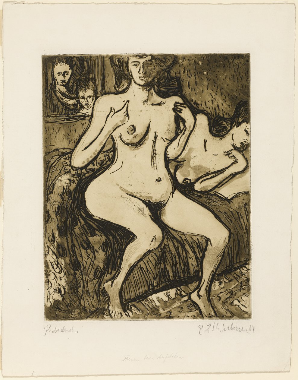 Dos hermanas de Ernst Ludwig Kirchner
