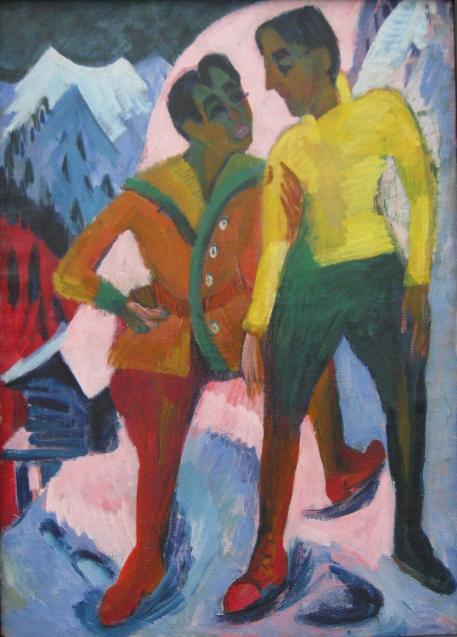Dos hermanos de Ernst Ludwig Kirchner