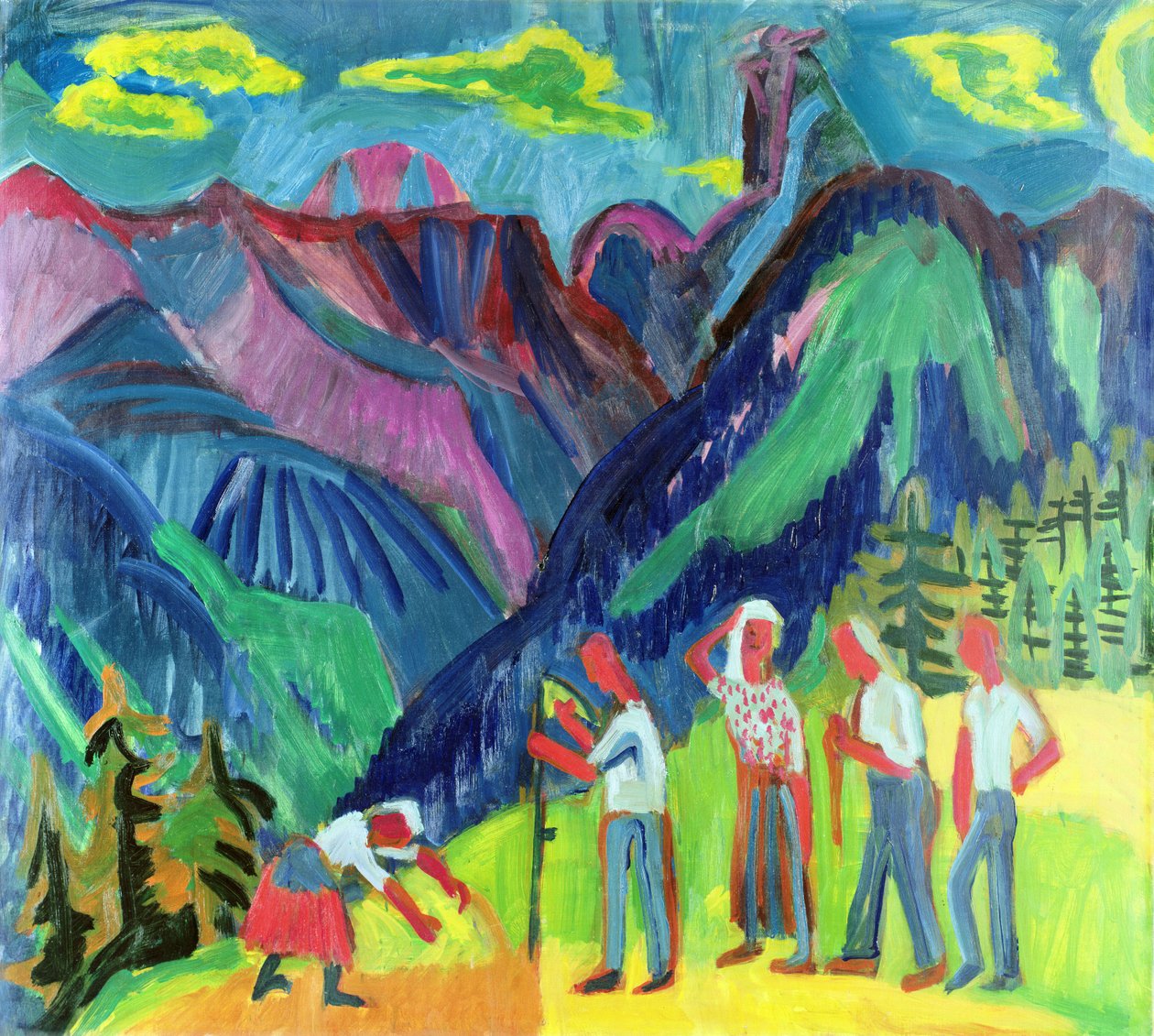 Unbekanntes Bild de Ernst Ludwig Kirchner