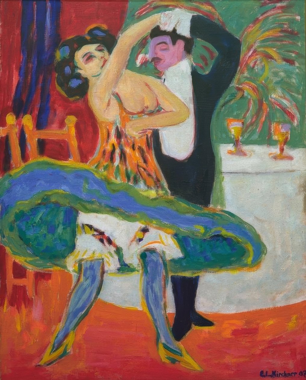Variedad (pareja de baile inglesa) de Ernst Ludwig Kirchner