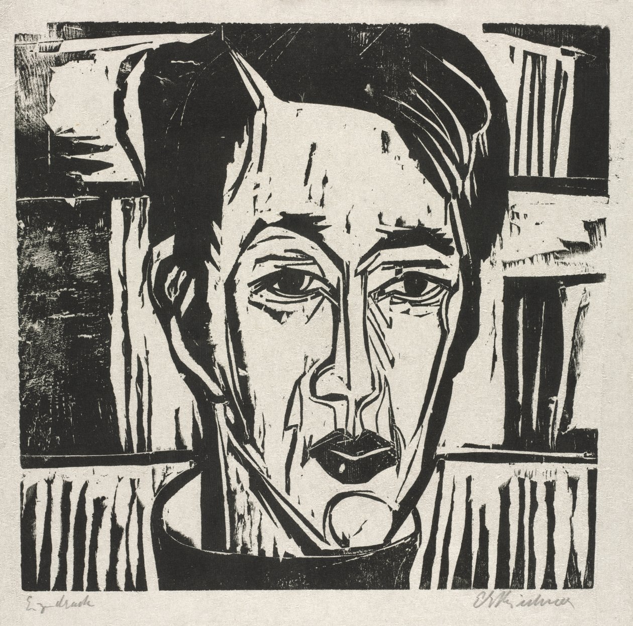 Wehrlin, Frente a Frente de Ernst Ludwig Kirchner