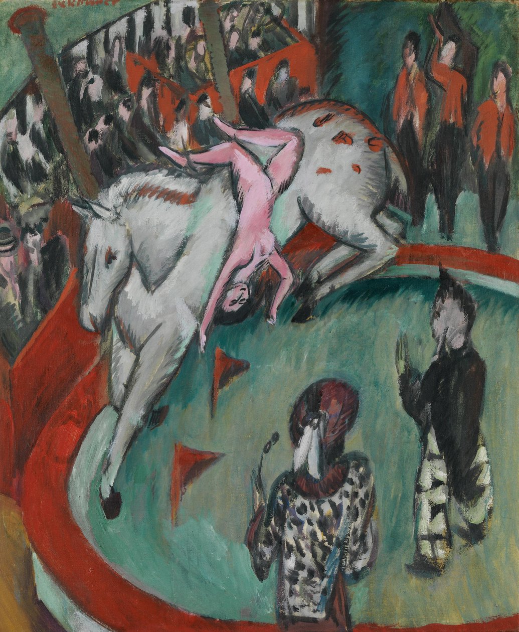 Circo (jineta de circo) de Ernst Ludwig Kirchner