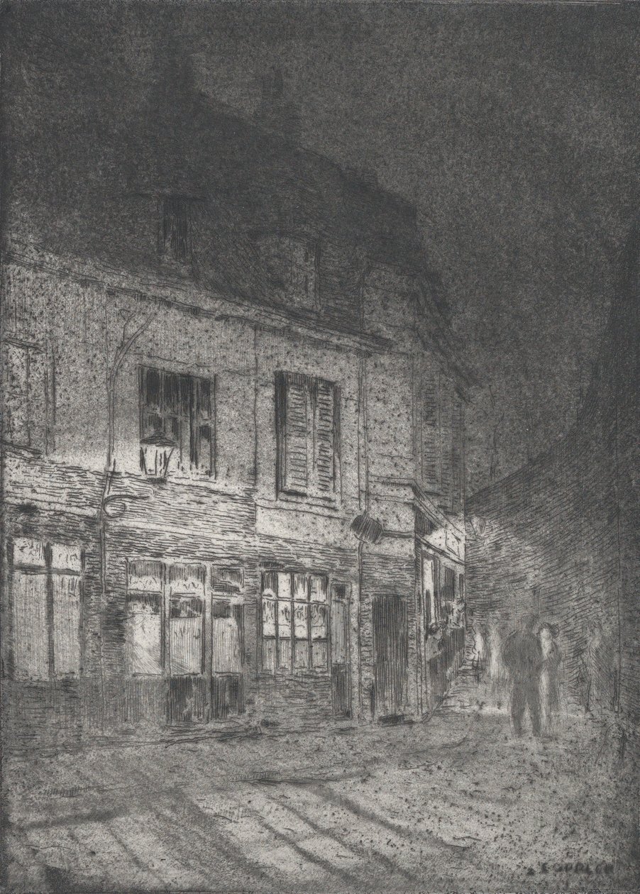 Lille: Liebesgässchen, 1916 de Ernst Oppler