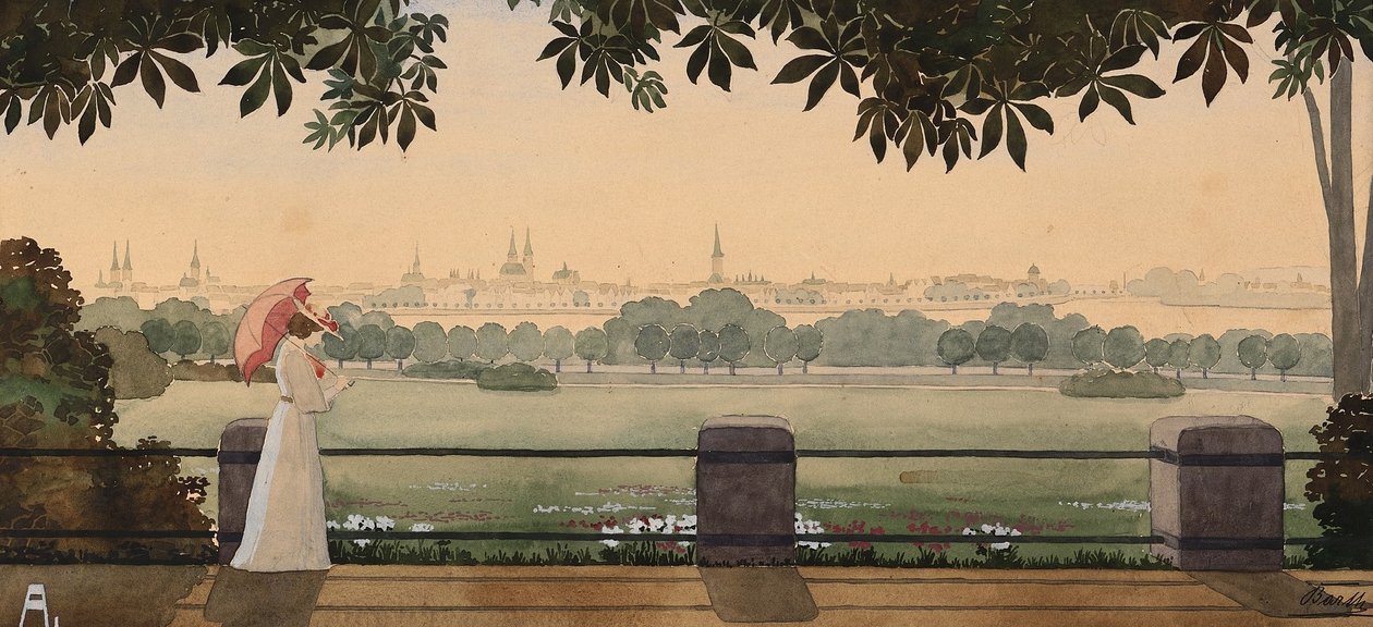 Plaza en Marly, Lübeck de Erwin Barth