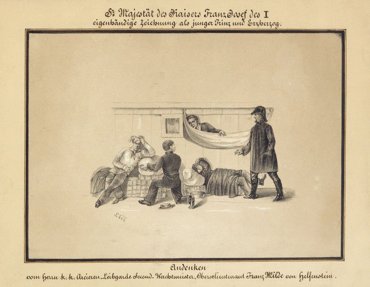 Un grupo de personas en un hospital de Erzherzog Franz Joseph