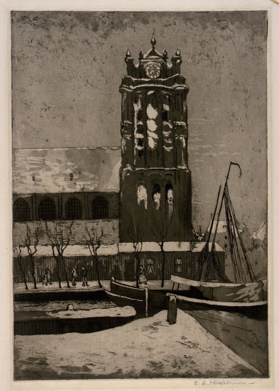 Nieve en Holanda de Esther Blaikie MacKinnon
