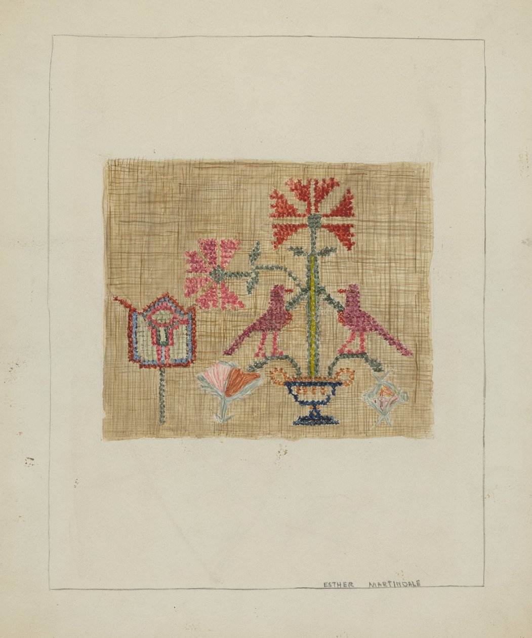 Muestrario de Esther Martindale