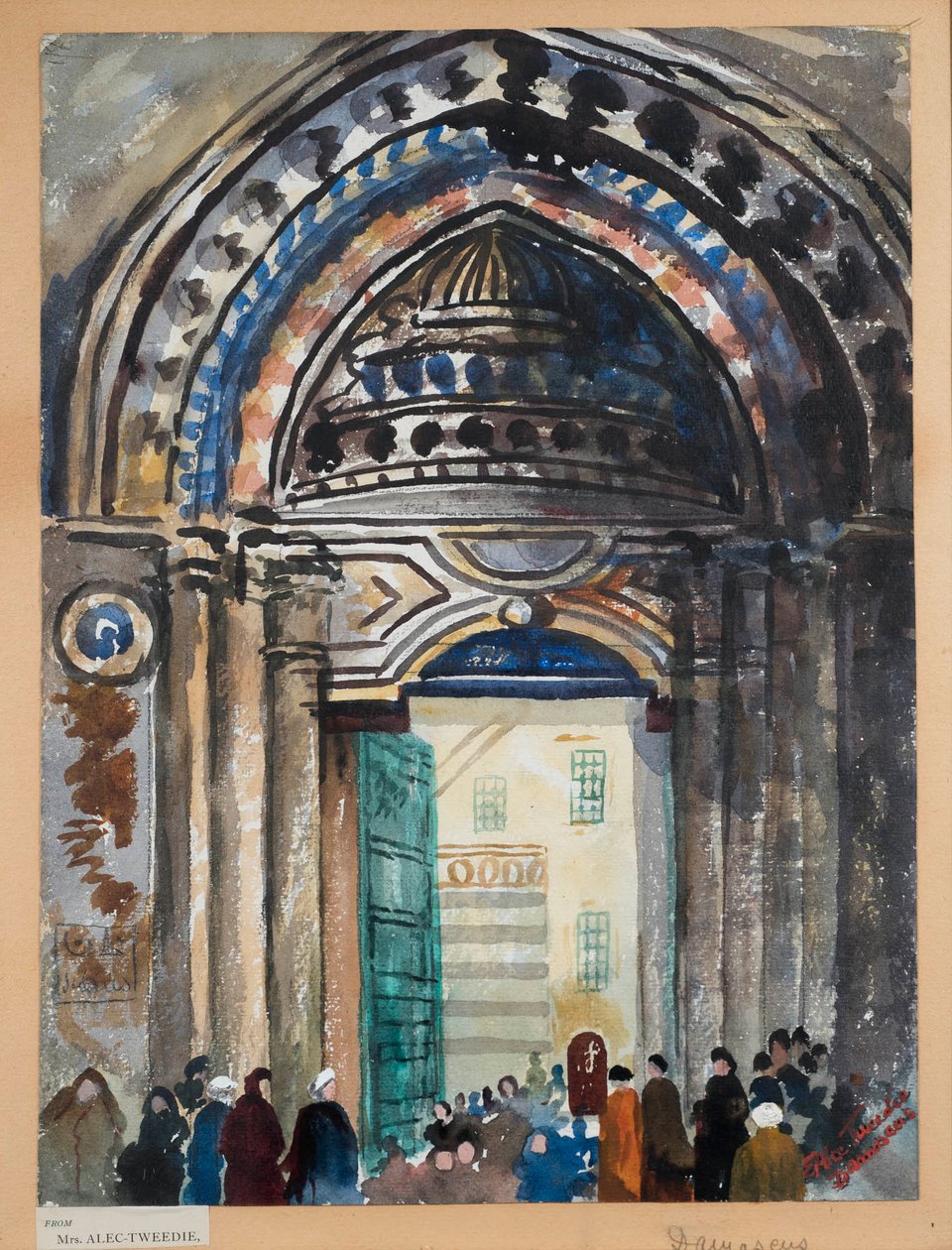 Khan de Damasco, c.1919-21 de Ethel Brilliana Tweedie