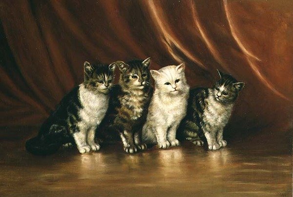 Cuatro gatos de Ethel Leigh