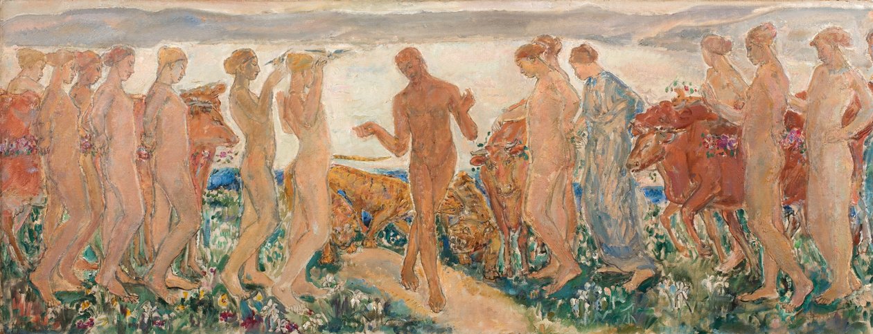 La llegada del fauno de Ethel Walker