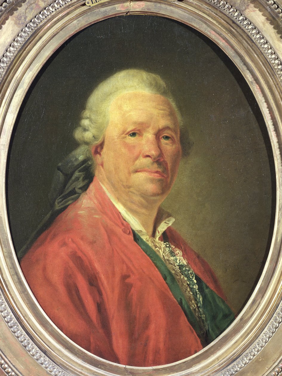 Retrato de Christoph Willibald von Gluck (1714-87), 1777 de Etienne Aubry
