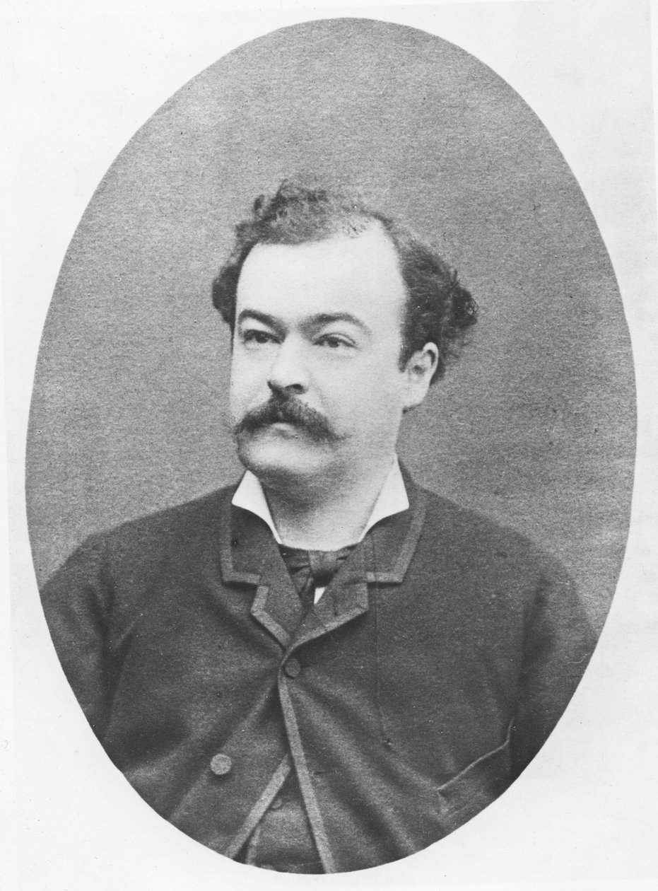 Retrato de Emile-Jean-Marie Gautier de Etienne Carjat