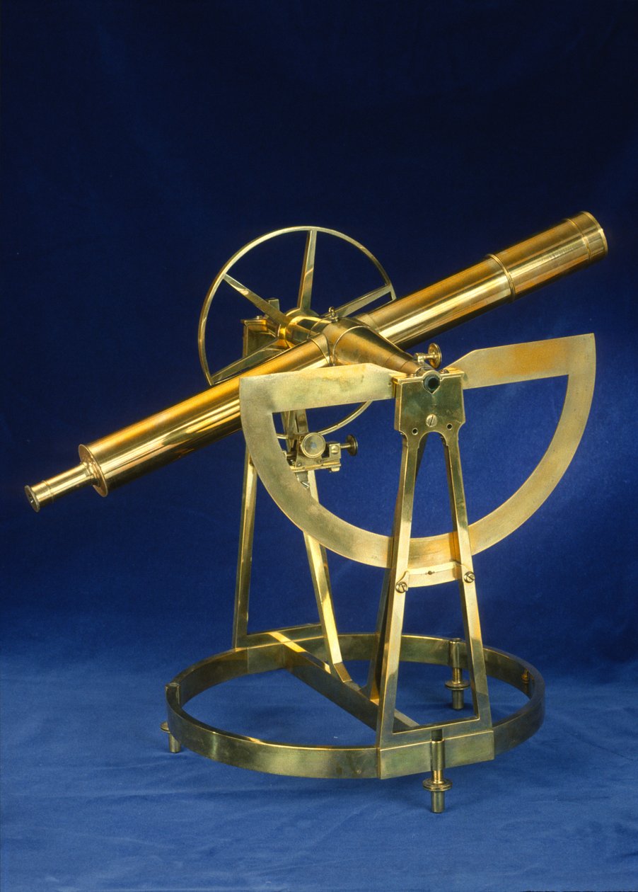 Instrumento de tránsito portátil, c.1800 de Etienne Lenoir