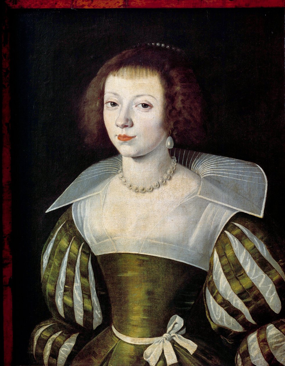 Retrato de mujer Pintura atribuida a Etienne Dumonstier (1574-1603) Sol. 0,6x0,46 m - Retrato de mujer Pintura atribuida a Etienne Dumonstier (1574-1603) 0,6 x 0,46 m Museo del Louvre, París de Etienne (attributed) Dumonstier