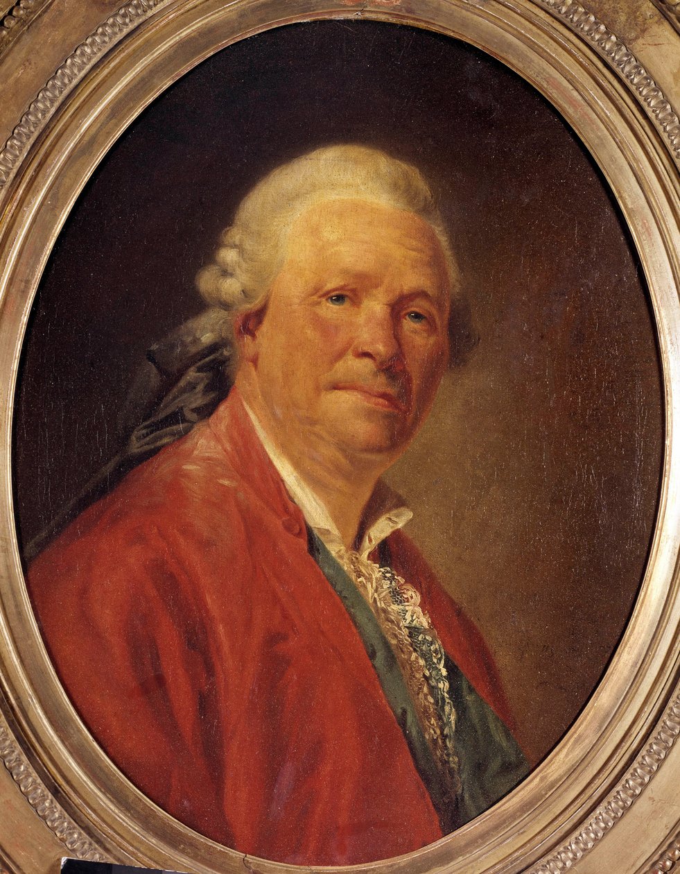 Retrato de Ritter Christoph Willibald von Gluck (1714-1787) compositor alemán. Pintura de Etienne Aubry (1745-1781). Siglo XVIII de Etienne Aubry