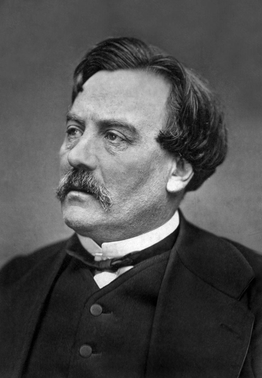Charles-Adrien Lesot de La Penneterie alias Lacressonniere (1819-1893) actor y dramaturgo francés, foto de Carjat de Etienne Carjat