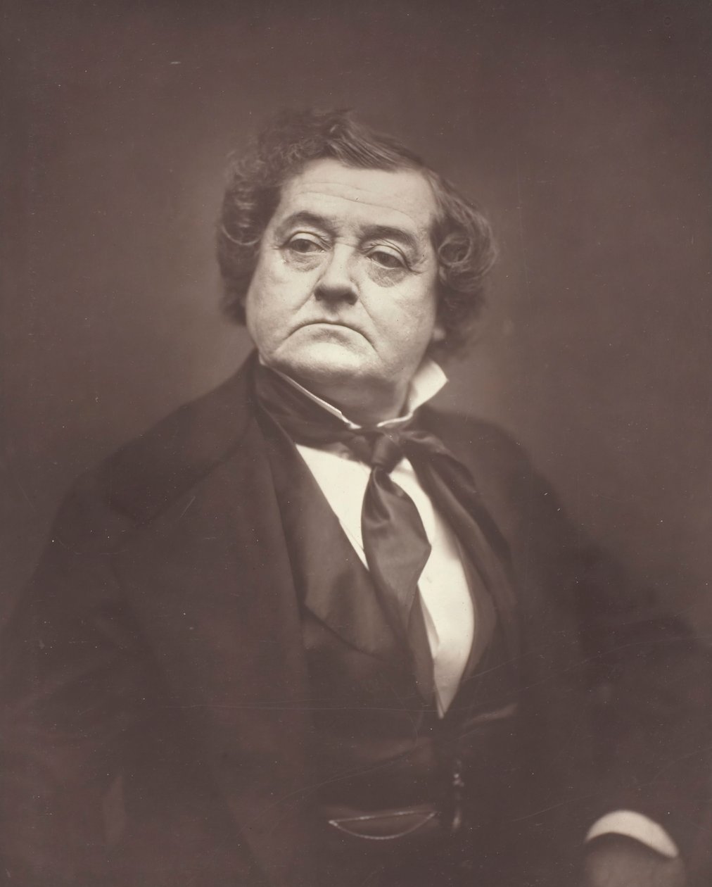 Frédérick Lemaître, actor y dramaturgo francés de Etienne Carjat