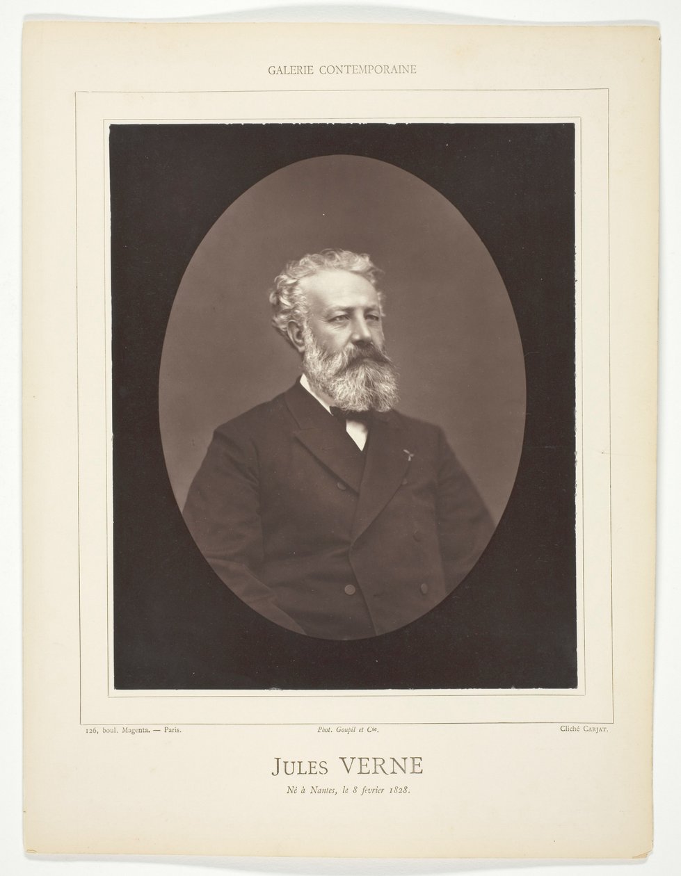 Jules Verne de Etienne Carjat
