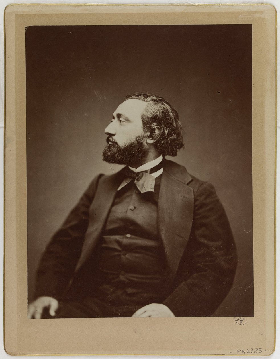 Léon Gambetta (1838-1882), abogado y político de Etienne Carjat