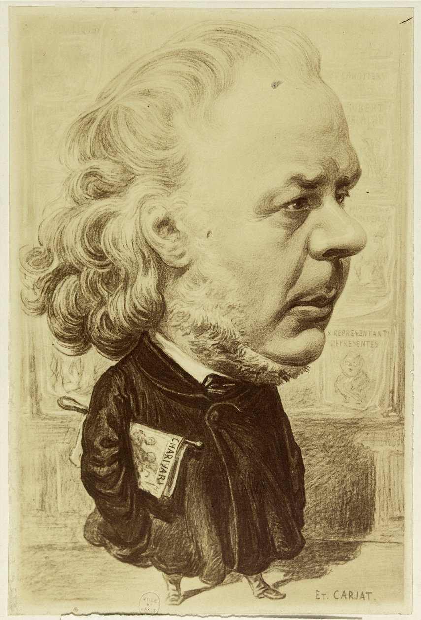Retrato de Daumier de Etienne Carjat