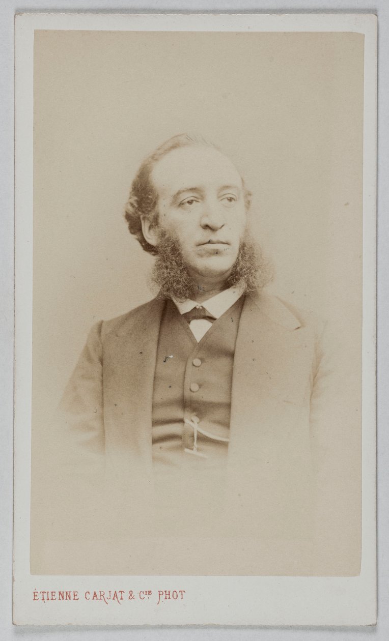Retrato de Jules Ferry (1832-1893), político, abogado, ministro plenipotenciario de Etienne Carjat