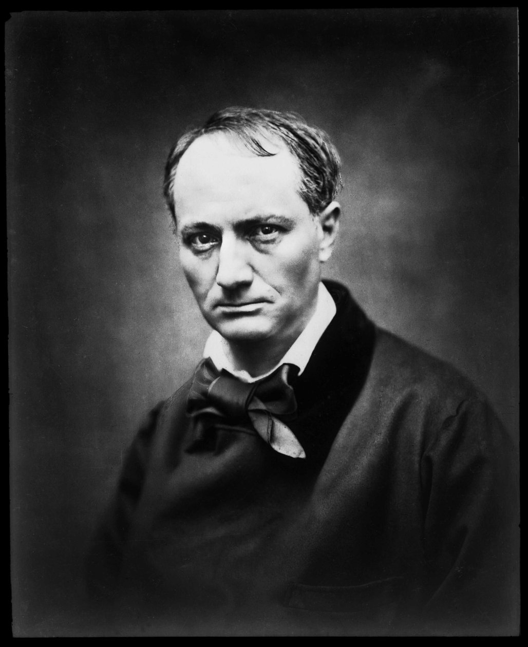 Retrato del poeta Charles Baudelaire de Etienne Carjat