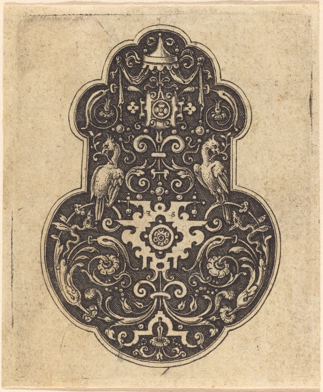 Diseños arabescos de Etienne Delaune