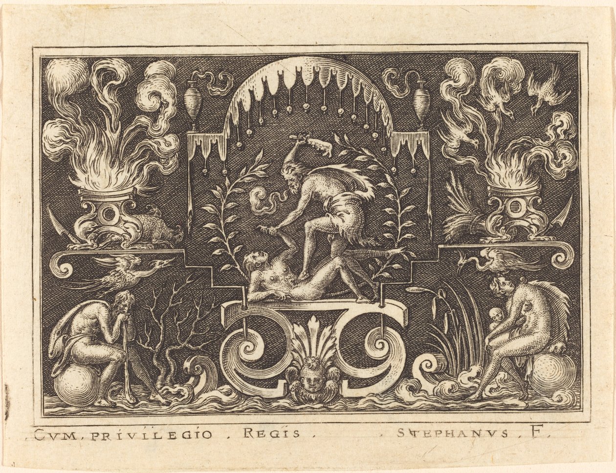 La muerte de Abel de Etienne Delaune