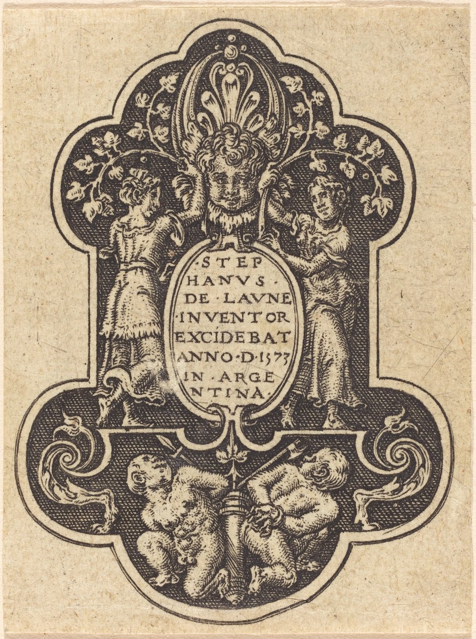 Página de título de Etienne Delaune
