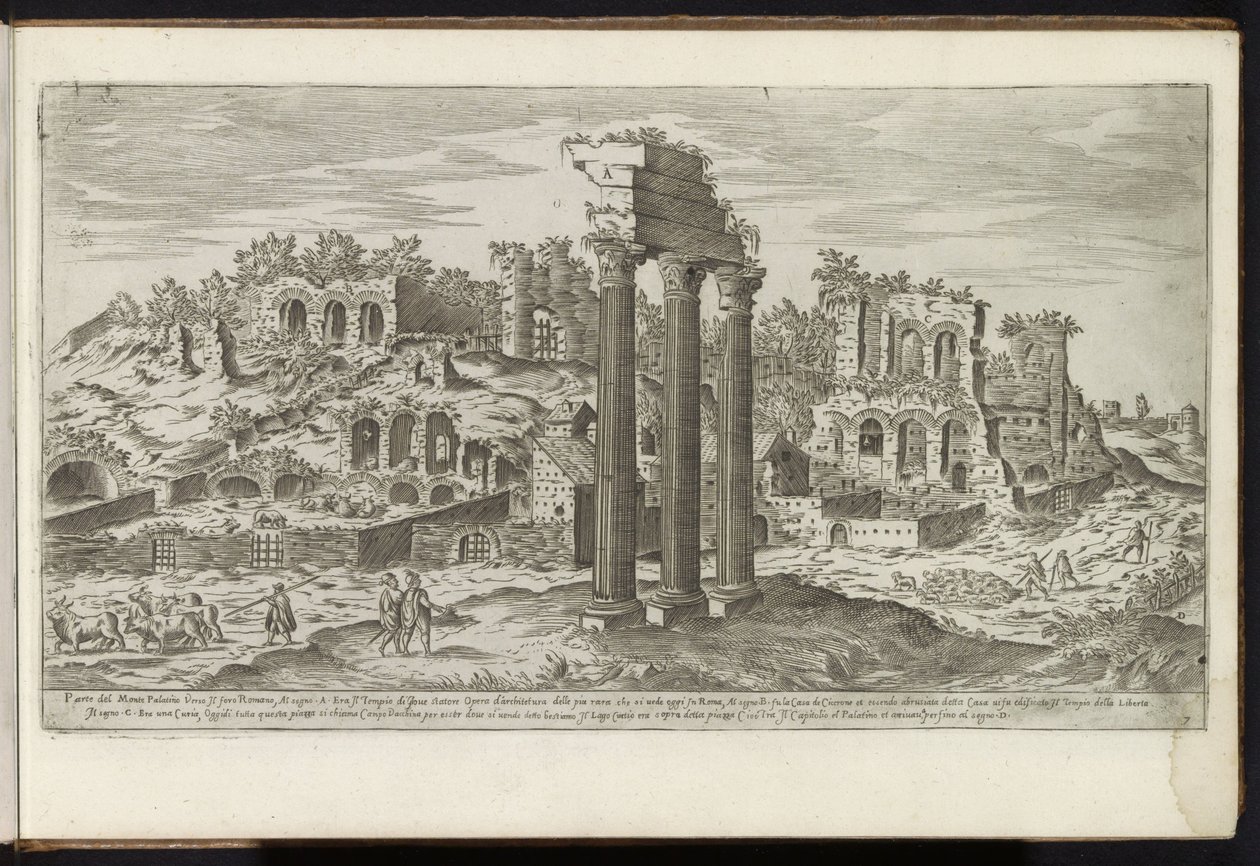 Palacio de Roma Bouwwerken uit de oudheid (título de la serie) I vestigi dell