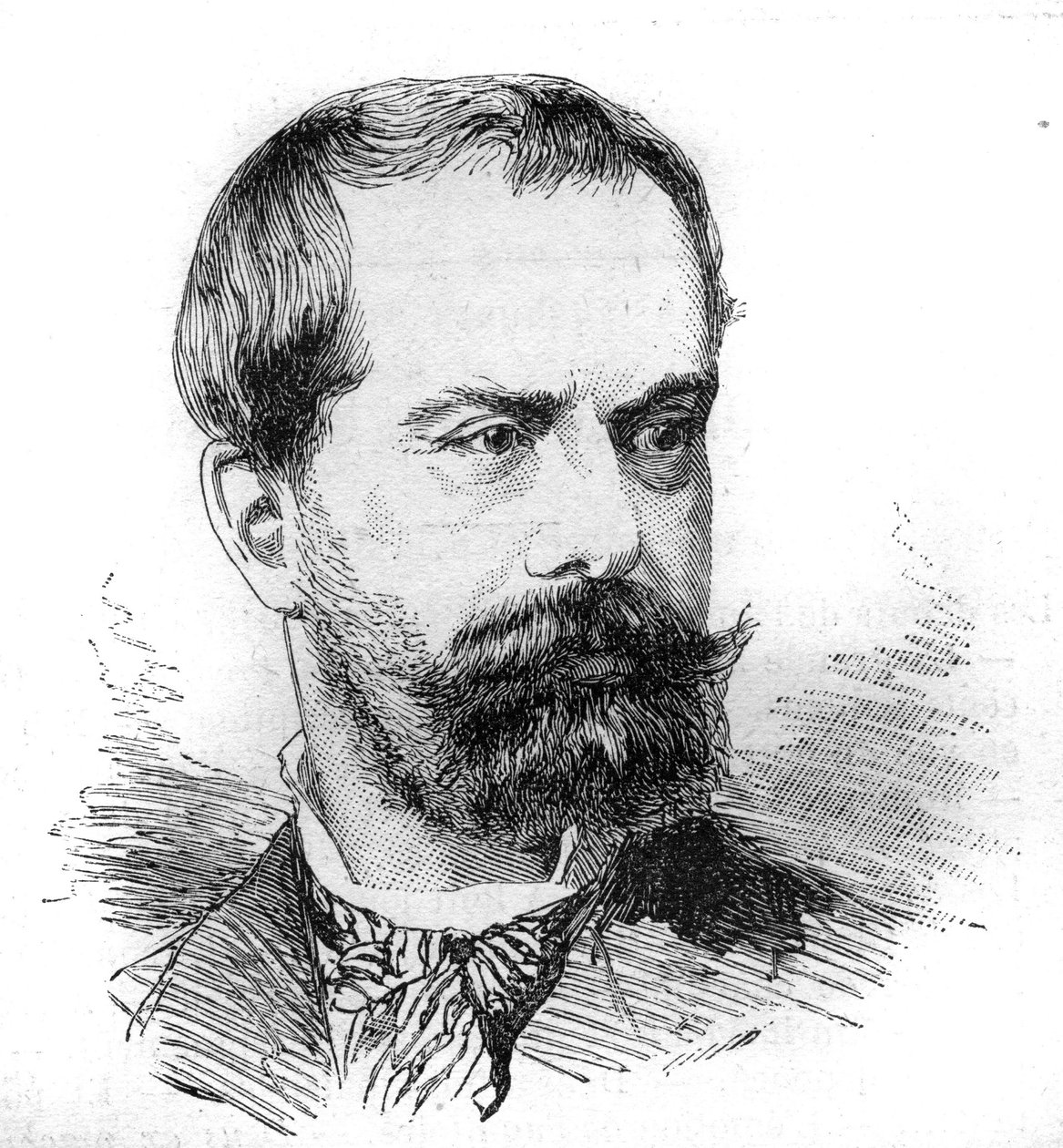 Retrato de Paul Deves (1837-1889), abogado y político francés. Grabado por Bocour en “Le Monde Illustré” n°1287 del 26 de noviembre de Etienne Gabriel Bocourt