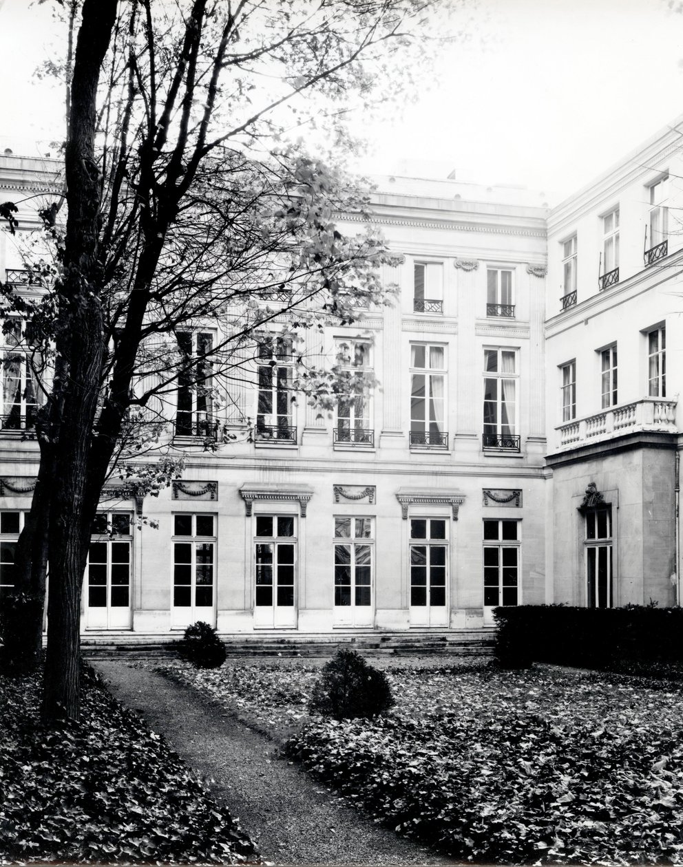 Maison Alexandre, fachada al jardín (16, rue de la ville l