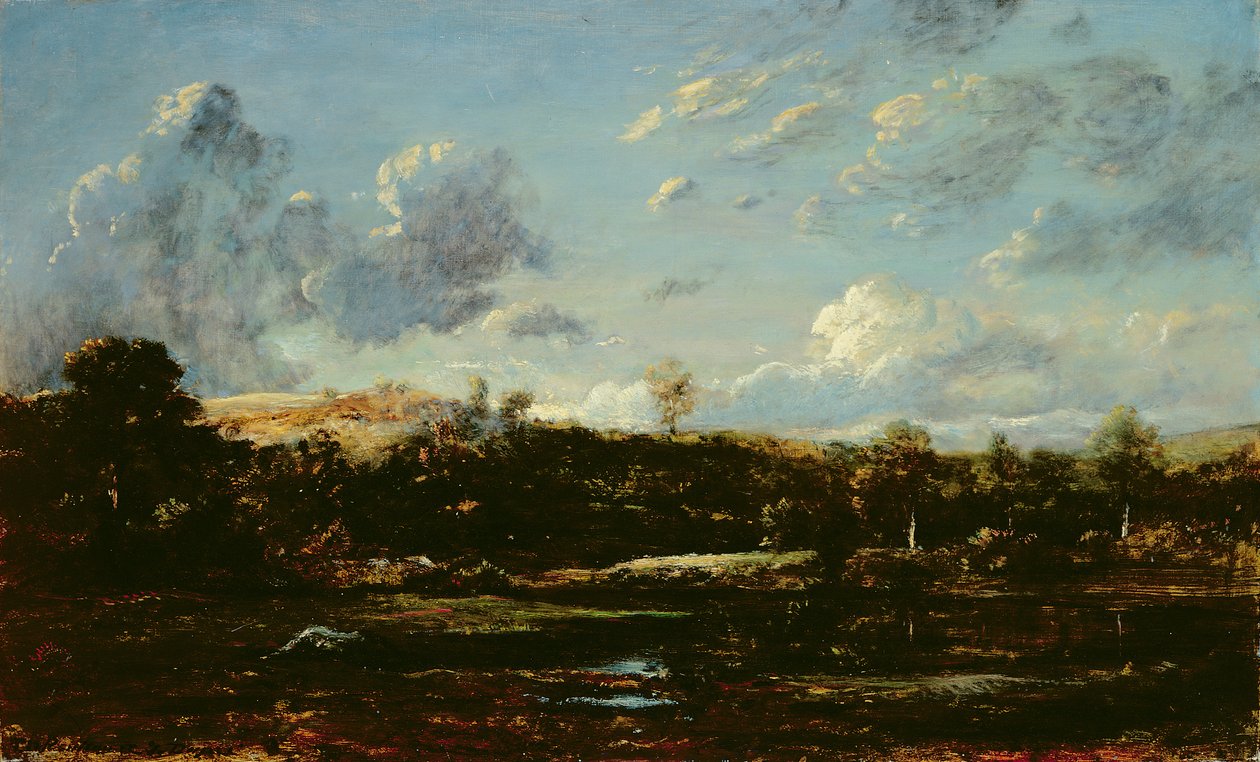 En las Landas de Etienne and Dupre Jules  Rousseau